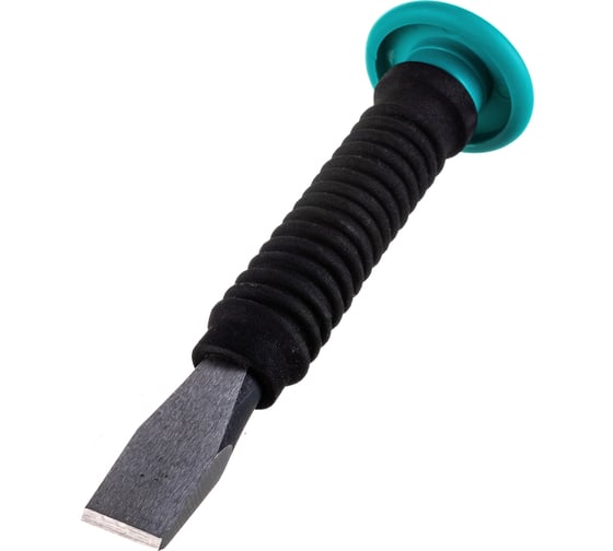 Зубило Jettools плоское, с пластиковым протектором, 200х22мм P-01-22