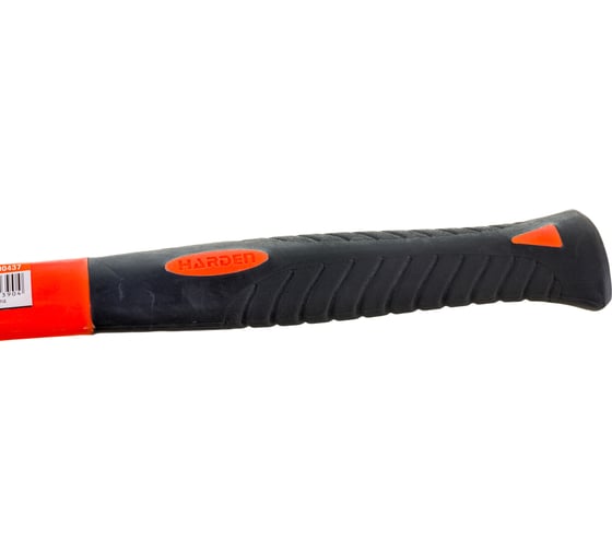 Резиновая белая киянка HARDEN фибергласовая ручка, 700 гр. 590437