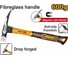 Молоток кровельщика INGCO 600 гр. SUPER INDUSTRIAL HCH81060 2