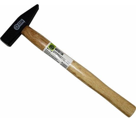Молоток ON с деревянной ручкой, 400 г 06-01-102