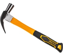 Молоток-гвоздодер INGCO 450 гр. HCH880227