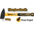 Слесарный молоток INGCO 300 гр. HMH880300 2