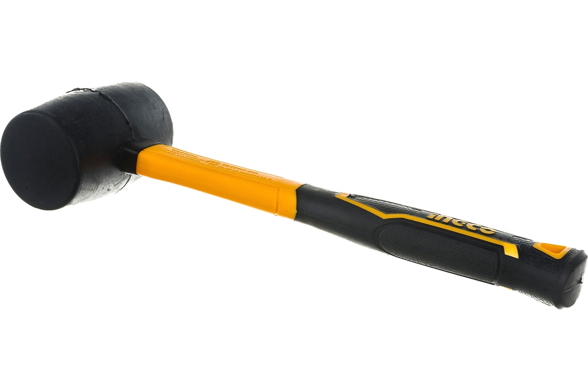 Резиновая киянка INGCO 450 гр. HRUH8216 - выгодная цена, отзывы ...