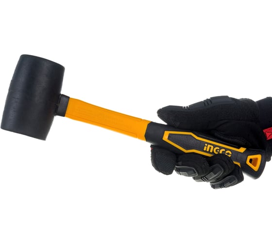 Резиновая киянка INGCO 450 гр.  HRUH8216