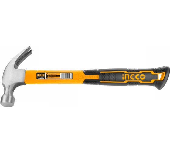 Молоток-гвоздодер INGCO 560 гр. HCH80820