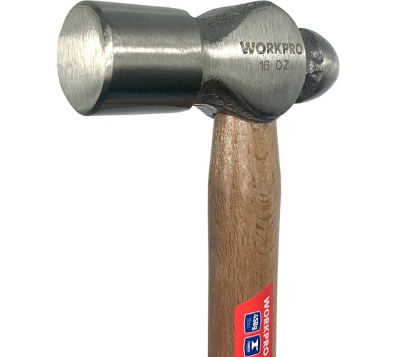 Молоток с круглым бойком WORKPRO 450 гр WP241026
