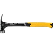 Молоток DEWALT одноэлементный, с прямым гвоздодером, 624 г DWHT0-51064