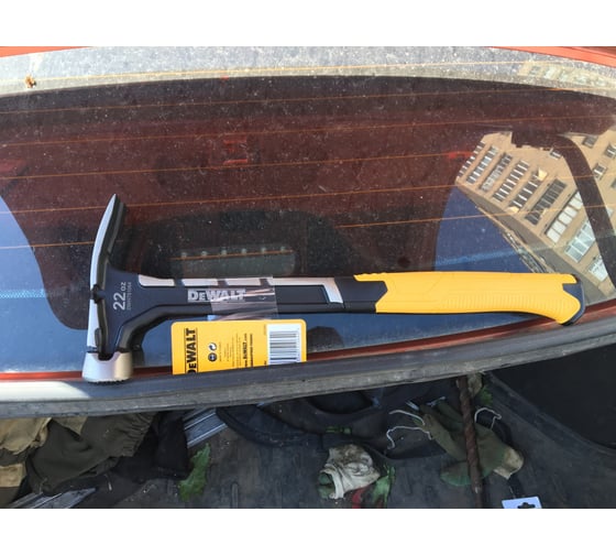 Молоток DEWALT одноэлементный, с прямым гвоздодером, 624 г DWHT0-51064 11