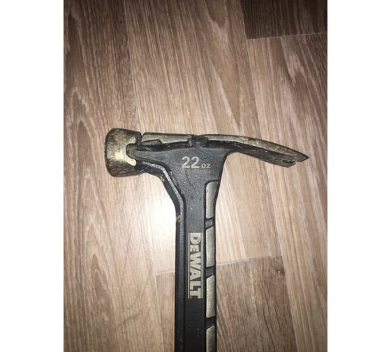 Молоток DEWALT одноэлементный, с прямым гвоздодером, 624 г DWHT0-51064 13