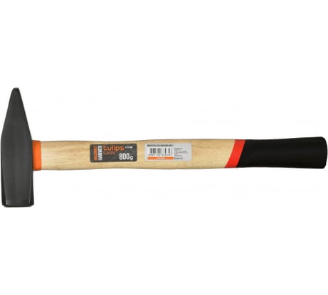 Слесарный молоток Tulips tools 800 г, дерево IS12-408