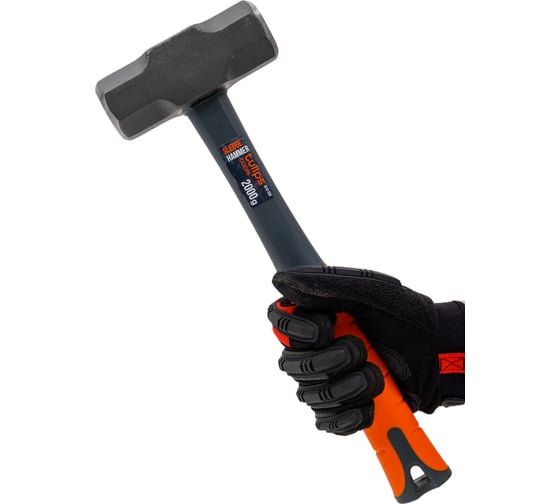 Кувалда Tulips tools 2000 г, фиберглас, короткая рукоятка IS12-220