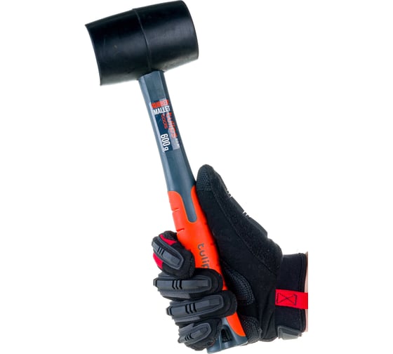 Киянка Tulips tools черная, 600 г, фиберглас IS12-361