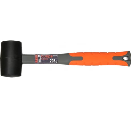 Киянка Tulips tools черная, 225 г, фиберглас IS12-321