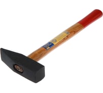 Слесарный молоток ТУНДРА квадратный боек, деревянная рукоятка, 1000 г 881983