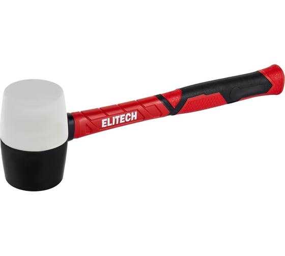 Киянка Elitech черная/белая, 450гр 620301 207248 1