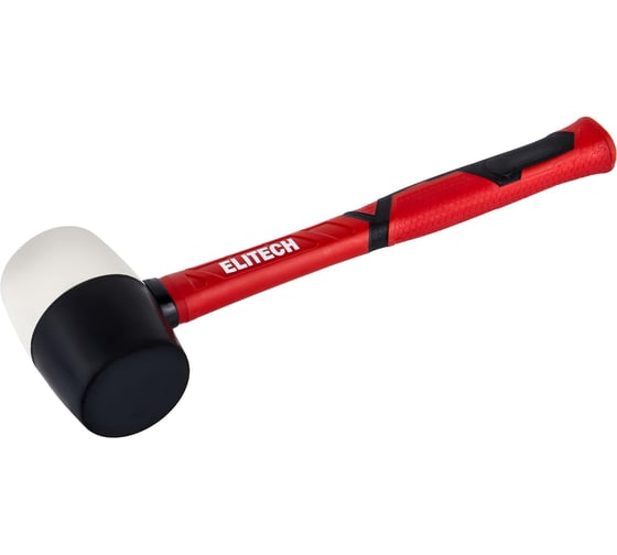 Киянка Elitech черная/белая, 450гр 620301 207248