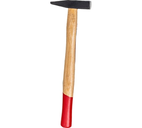 Слесарный молоток LOM квадратный боек, деревянная рукоятка, 100 г 4987608