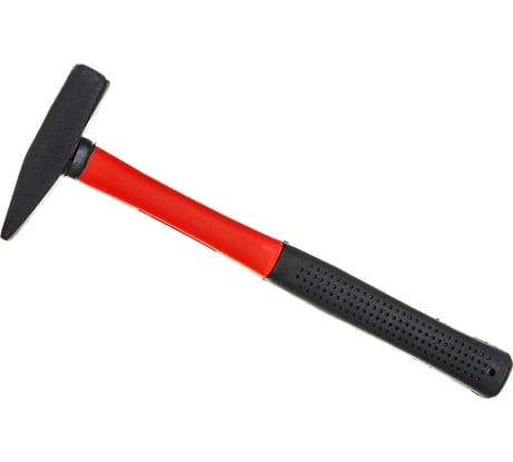 Слесарный кованый молоток фибергласовая рукоятка Biber Профи 300г 6/60 тов-080747