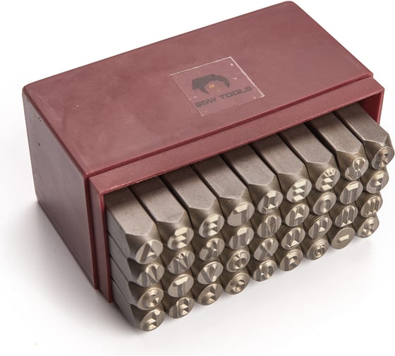 Буквенные клейма SDW TOOLS №4 Русский шрифт sb20004