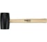 Резиновая киянка NEO Tools 50 мм, 340 г, деревянная ручка 25-061 1