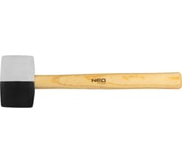 Резиновая киянка NEO Tools 58 мм, 450 г, черно-белая резина 25-067