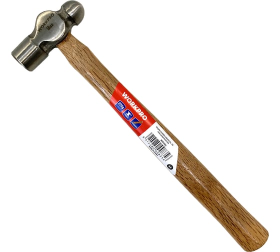 Молоток с круглым бойком WORKPRO 225гр WP241024