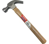 Молоток столярный с деревянной рукояткой WORKPRO 337 гр WP241005