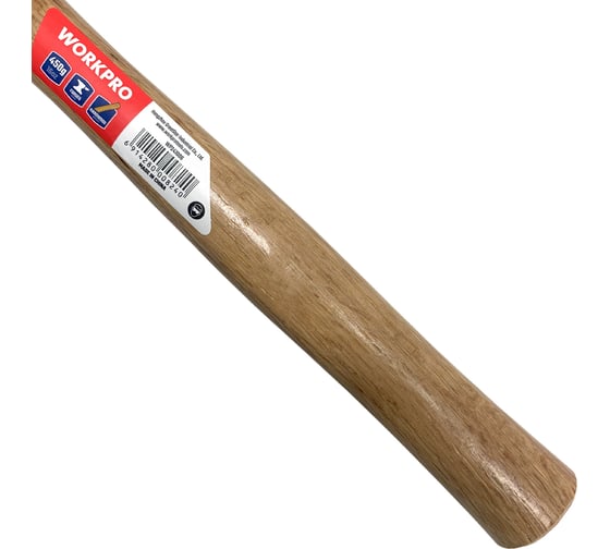 Молоток столярный с деревянной рукояткой WORKPRO 450гр WP241006