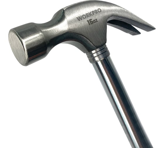 Молоток столярный с полой рукояткой WORKPRO 450 гр WP241003