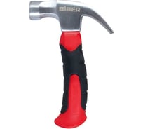 Молоток-гвоздодер мини Biber 85388 с магнитом фиберглассовая рукоятка 250г тов-222271