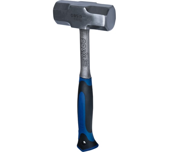 Кувалда цельнокованая с обрезиненной рукояткой OASIS Pro 1800 г 103010803002 1