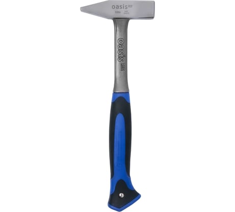 Слесарный молоток OASIS цельнокованый с обрезиненной рукояткой Pro 500 г 103010601002