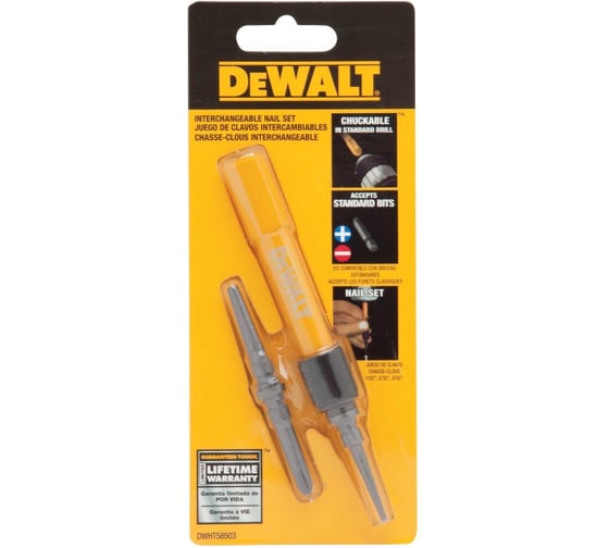 Добойник DEWALT со сменными насадками 1/32-3/32" и PH2 DWHT58503