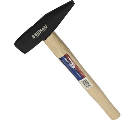 Молоток слесарный Berhau 500г деревянная ручка 102116