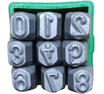 Набор клейм WYNNS цифровые, 6мм W2606D 00000027364