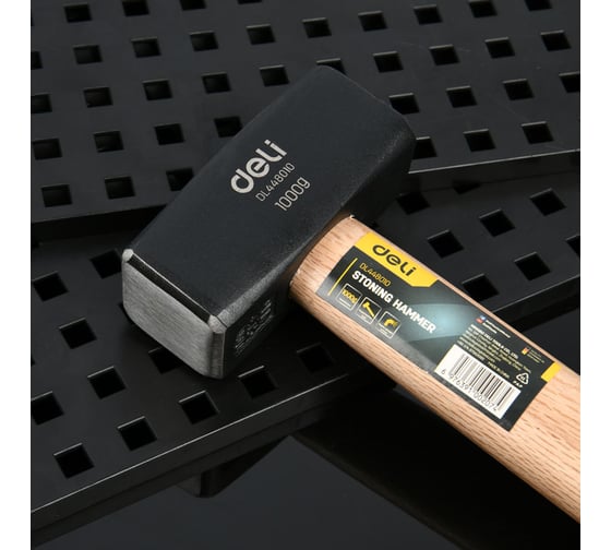 Кувалда DELI DL448010 1000 гр, деревянная рукоять 167397