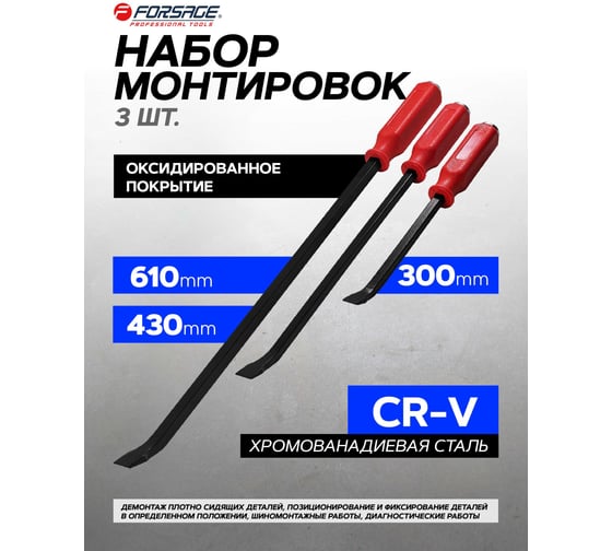 Монтировки Forsage набор 3 шт. F-904U3A(51617)