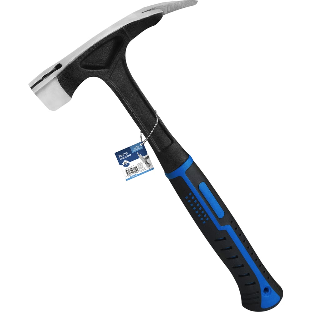 Молоток кровельщика vertextools 600гр, магнитный боек (1/ 12/ 24) 10-85 ...