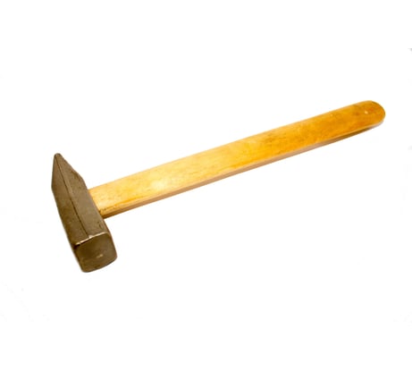 Слесарный молоток Горизонт 0,2 кг, с квадратным бойком МС-4-0,2