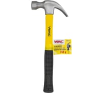 Молоток-гвоздодер WMC TOOLS 350гр WMC-T7012(61011)