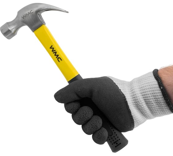 Молоток-гвоздодер WMC TOOLS 350гр WMC-T7012(61011)