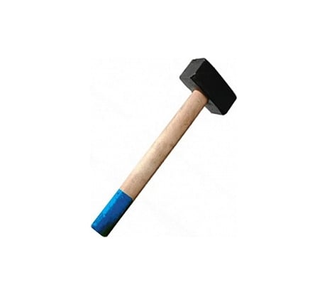 Кувалда РемоКолор кованая, деревянная рукоятка, 4000г, 38-5-074