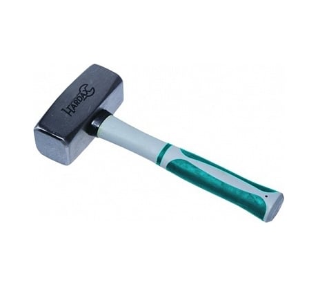 Кувалда РемоКолор кованая, фибергласовая рукоятка, вес 1500г, длина рукоятки 230мм, 38-5-215