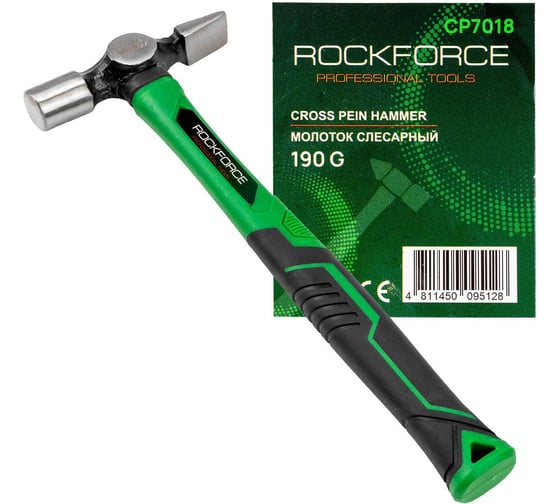 Молоток слесарный Rockforce 190гр RF-CP7018(58459) 1