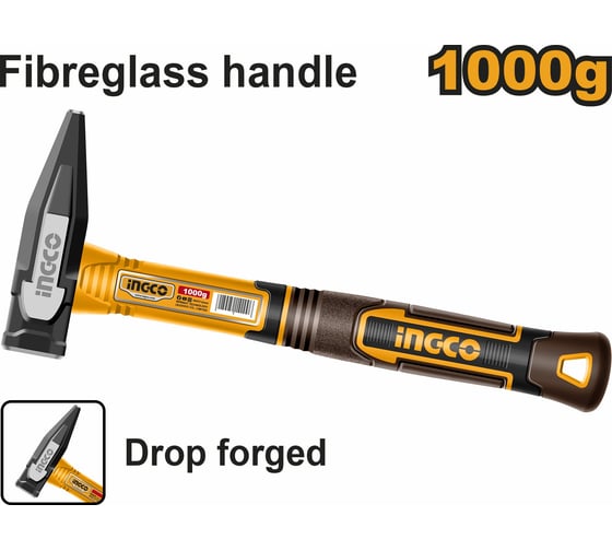 Молоток слесарный INGCO 1000 г HMH821000