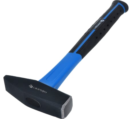 Слесарный молоток HOEGERT TECHNIK 800 г, с рукояткой из стекловолокна HT3B028