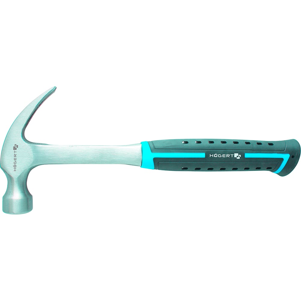 Молоток столяра HOEGERT TECHNIK монолитный, 450 г, с ручкой из ...