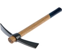 Кирка TUNDRA кованая, деревянная рукоятка 380 мм, двухплоскостная, 500 г 882060
