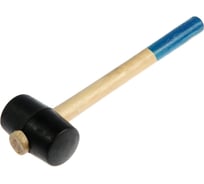 Киянка TUNDRA деревянная рукоятка, черная резина, 220 г 5354658