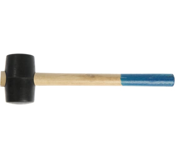 Киянка TUNDRA деревянная рукоятка, черная резина, 220 г 5354658